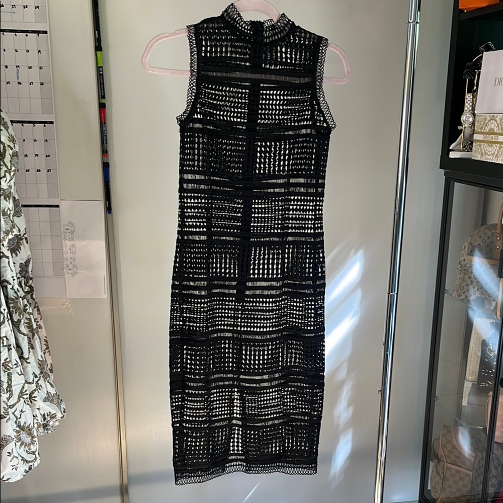 Brand: Dark Pink Gothic Elegant Black Sleeveless Dress